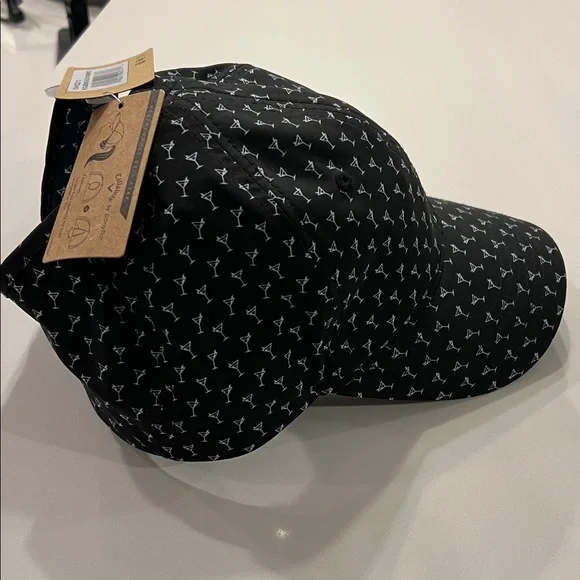 Callaway Black Cap with White Pattern - Picture 3 of 4